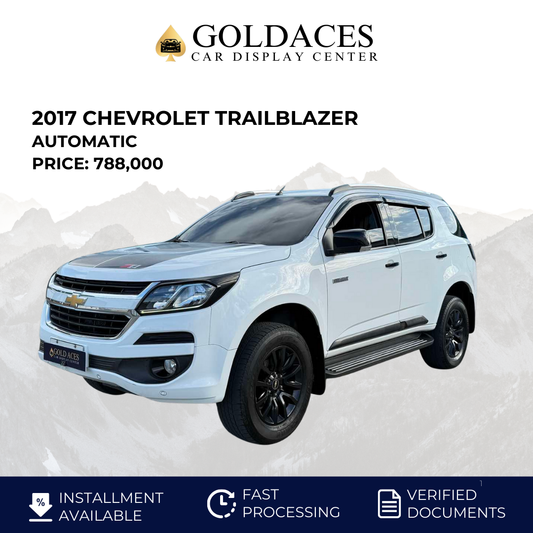 2017 CHEVROLET TRAILBLAZER 2.8L 4X4 AUTOMATIC TRANSMISSION Gold Aces Car Display Center