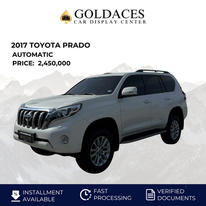 2017 TOYOTA PRADO 4.0L GAS VX AUTOMATIC TRANSMISSION TOYOTA