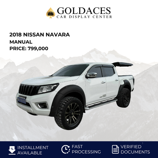 2018 NISSAN NAVARA 2.5L 4X2 EL MANUAL TRANSMISSION Gold Aces Car Display Center