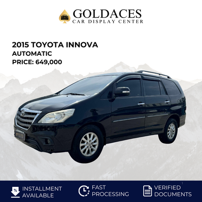 2015 TOYOTA INNOVA 2.5L G AUTOMATIC TRANSMISSION TOYOTA