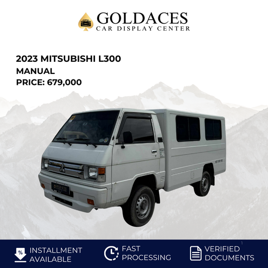 2023 MITSUBISHI L300 2.2L DSL MANUAL TRANSMISSION MITSUBISHI