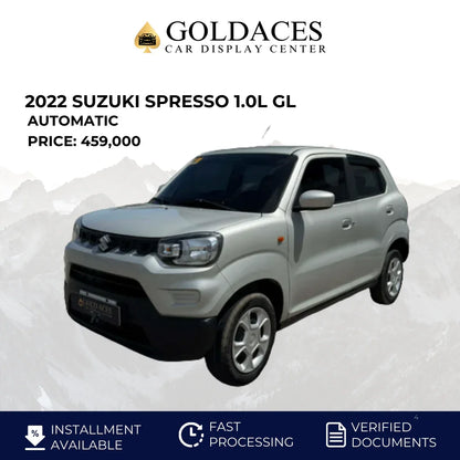 2022 SUZUKI SPRESSO 1.0L GL MANUAL TRANSMISSION SUZUKI