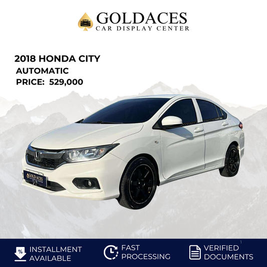 2018 HONDA CITY 1.5L E AUTOMATIC TRANSMISSION&nbsp; Gold Aces Car Display Center