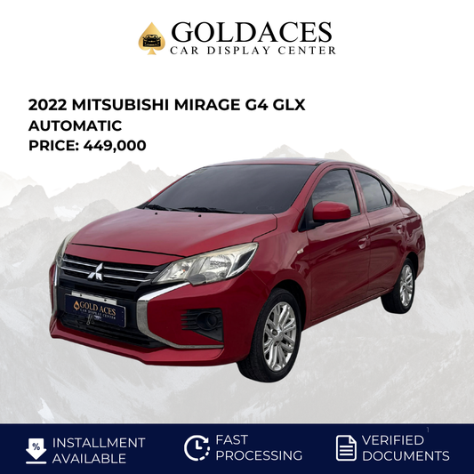 2022 MITSUBISHI MIRAGE G4 GLX 1.2L AUTOMATIC TRANSMISSION MITSUBISHI