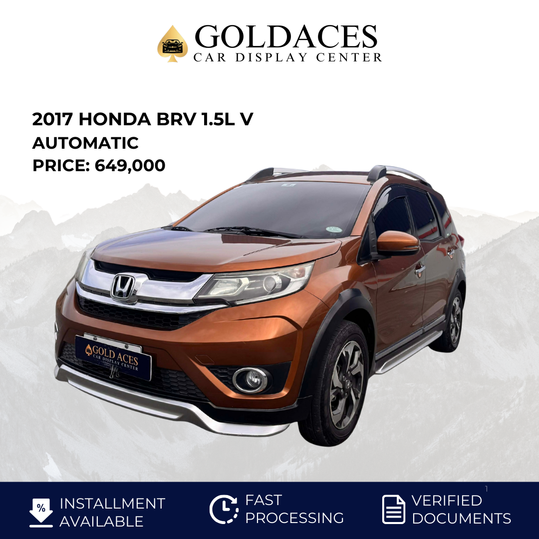 2017 HONDA BRV 1.5L V AUTOMATIC TRANSMISSION