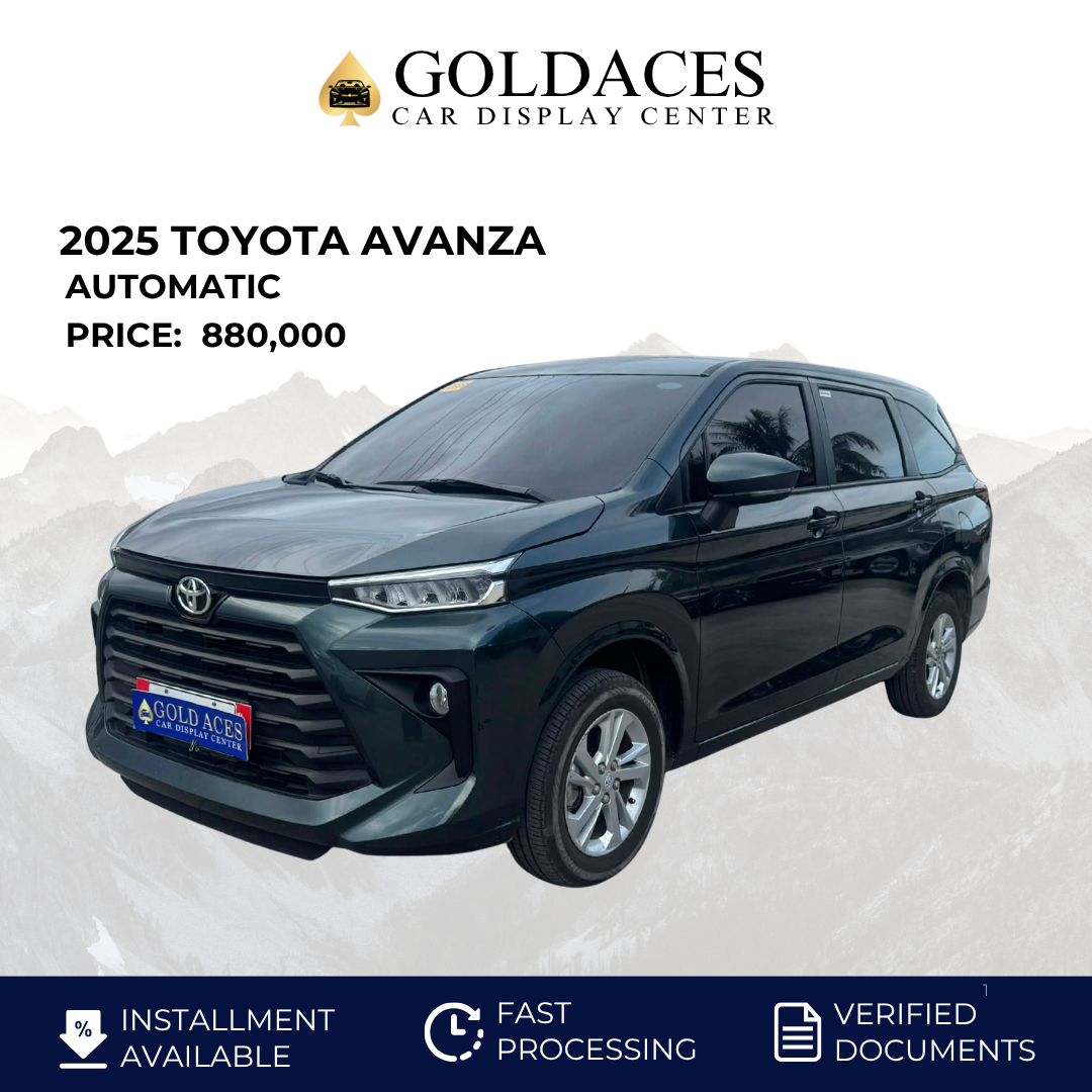 2025 TOYOTA AVANZA 1.3L E CVT AUTOMATIC TRANSMISSION (3T KMS ONLY!) Gold Aces Car Display Center