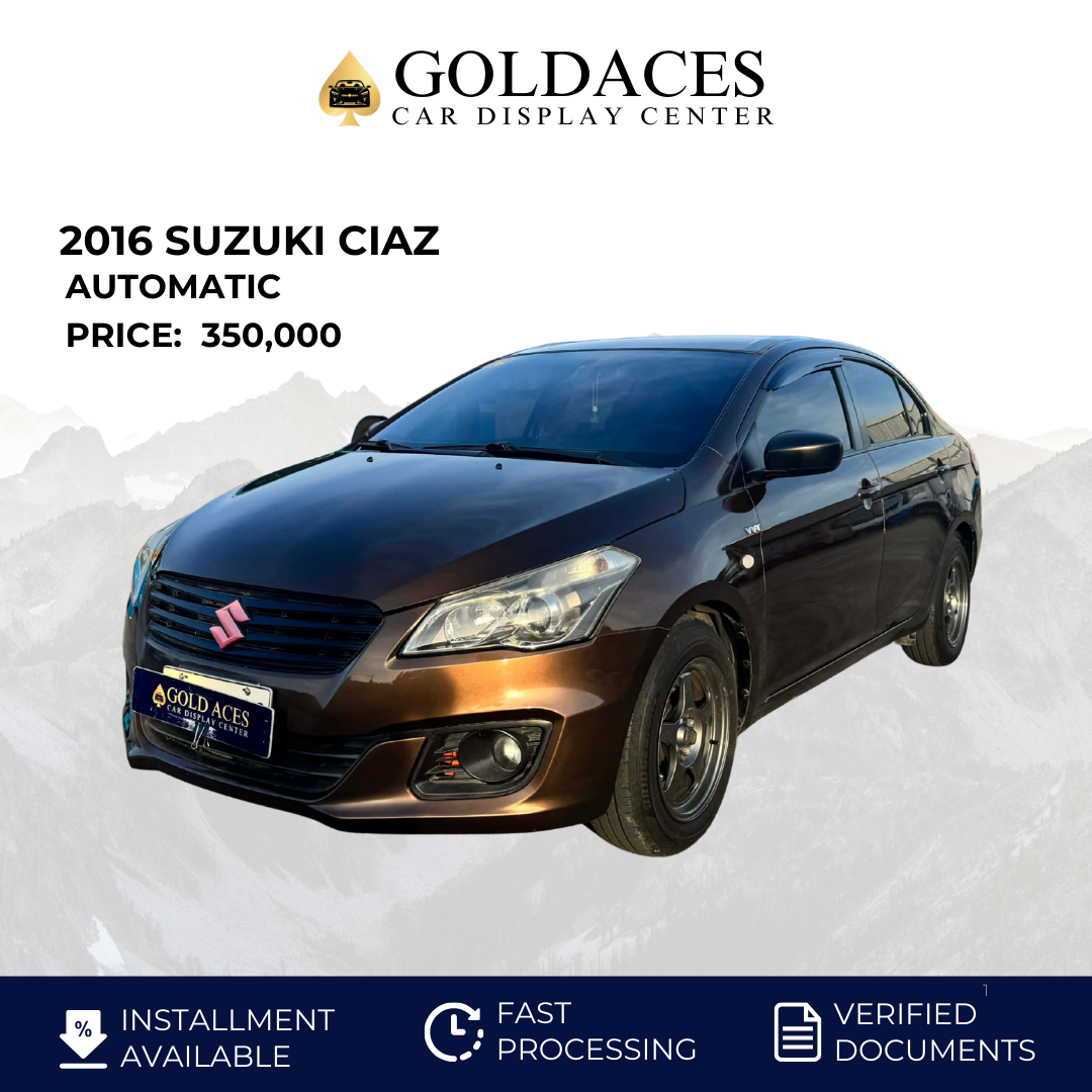 2016 SUZUKI CIAZ 1.4L GAS AUTOMATIC TRANSMISSION SUZUKI