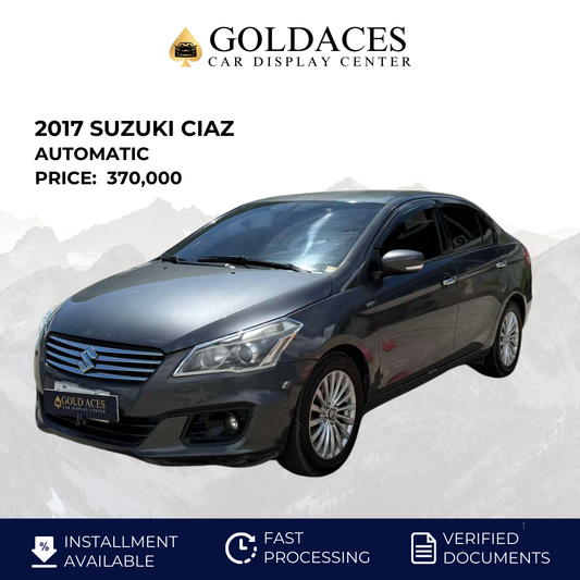 2017 SUZUKI CIAZ 1.4L AUTOMATIC TRANSMISSION Gold Aces Car Display Center