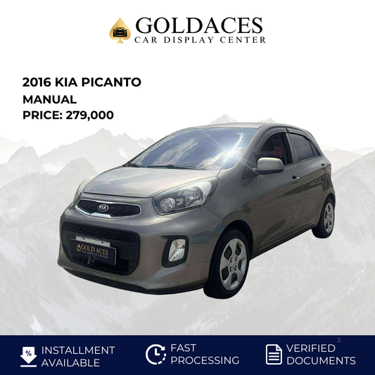 2016 KIA PICANTO 1.2L EX MANUAL TRANSMISSION KIA
