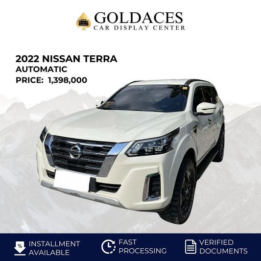 2022 NISSAN TERRA 2.5L VE 4X2 AUTOMATIC TRANMISSION