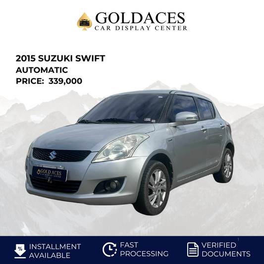 2015 SUZUKI SWIFT 1.2L AUTOMATIC TRANSMISSION Gold Aces Car Display Center