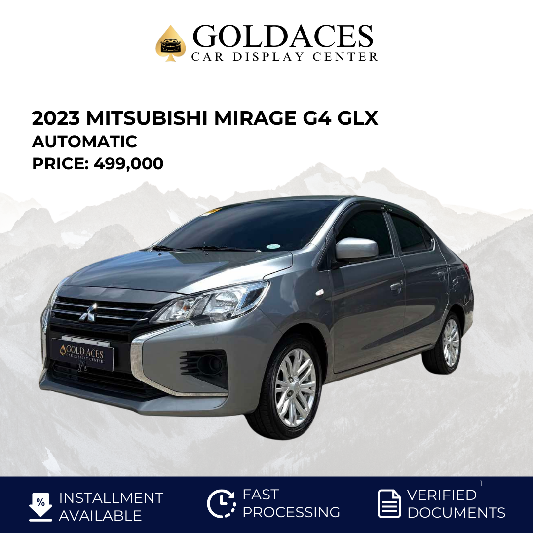 2023 MITSUBISHI MIRAGE G4 GLX 1.2L AUTOMATIC TRANSMISSION Gold Aces Car Display Center