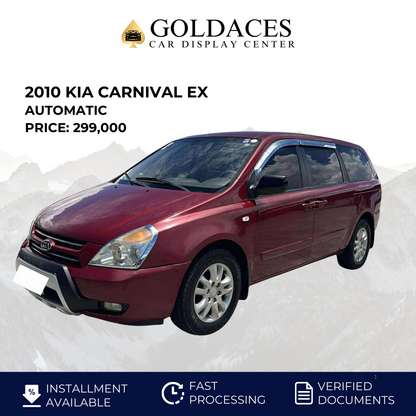 2010 KIA CARNIVAL EX 3.0L CRDi AUTOMATIC TRANSMISSION KIA