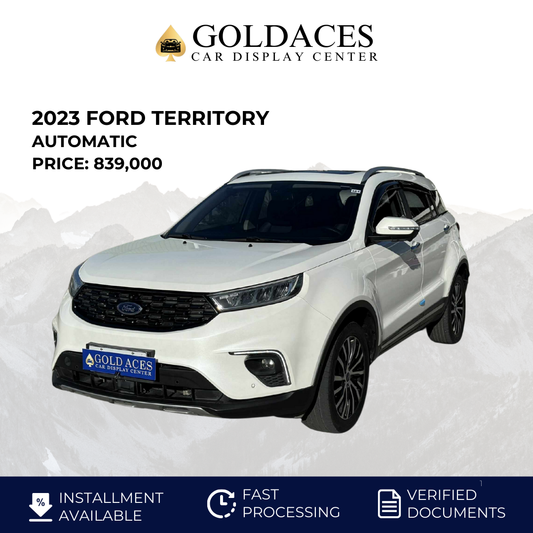 2023 FORD TERRITORY 1.5L TITANIUM &nbsp;AUTOMATIC TRANSMISSION (29T KMS ONLY!) Gold Aces Car Display Center