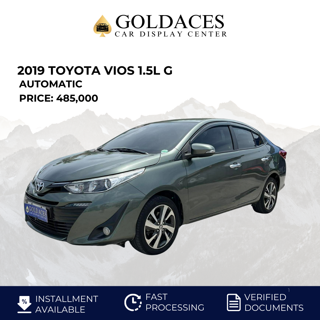 2019 TOYOTA VIOS 1.5L G AUTOMATIC TRANSMISSION TOYOTA
