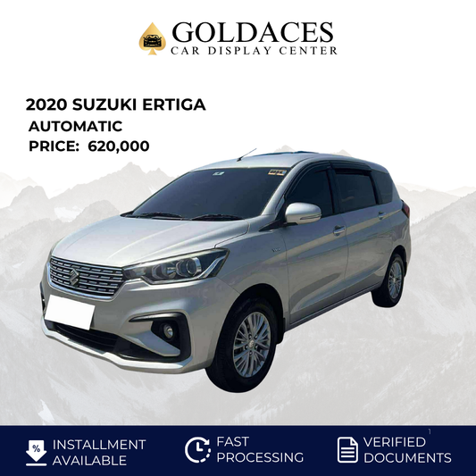 2020 SUZUKI ERTIGA 1.5L GLX AUTOMATIC TRANSMISSION (50T KMS ONLY!) Gold Aces Car Display Center