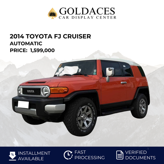 2014 TOYOTA FJ CRUISER 4.0L AUTOMATIC TRANSMISSION (38TKM ONLY!) TOYOTA
