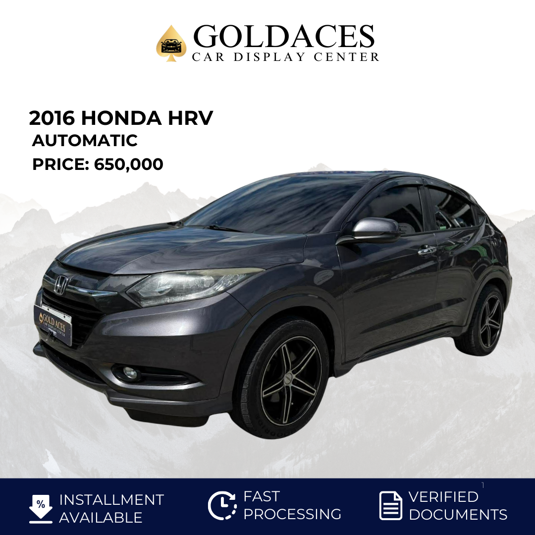 2016 HONDA HRV 1.8L AUTOMATIC TRANSMISSION Gold Aces Car Display Center