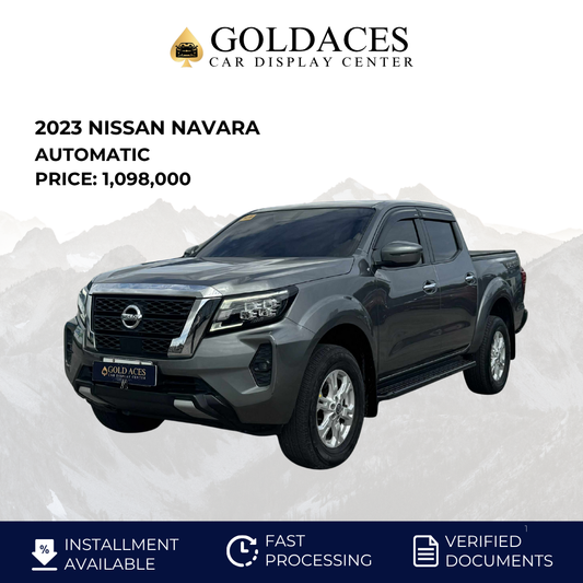 2023 NISSAN NAVARA 2.5L 4X2 VE AUTOMATIC TRANSMISSION (18T KMS ONLY!) Gold Aces Car Display Center