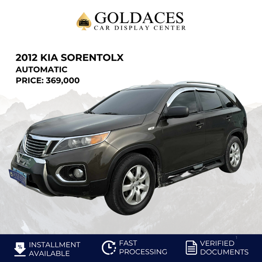 2012 KIA SORENTO LX 2.2L CRDI AUTOMATIC TRANSMISSION Gold Aces Car Display Center