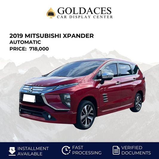 2019 MITSUBISHI XPANDER GLS 1.5L GAS AUTOMATIC TRANSMISSION