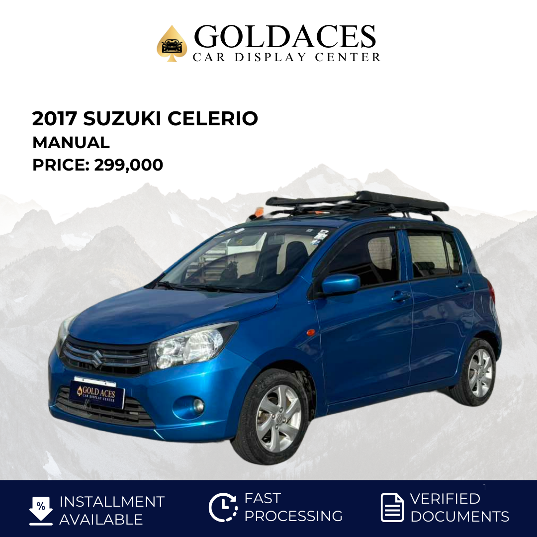 2017 SUZUKI CELERIO 1.0L MANUAL TRANSMISSION Gold Aces Car Display Center