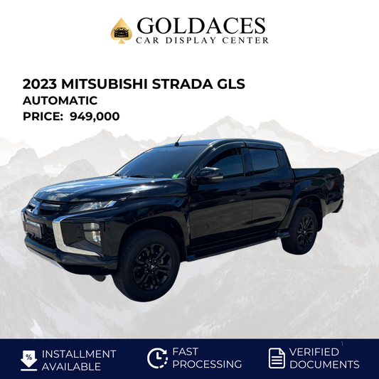 2023 MITSUBISHI STRADA GLS 2.4L 4X2 AUTOMATIC TRANSMISSION Gold Aces Car Display Center