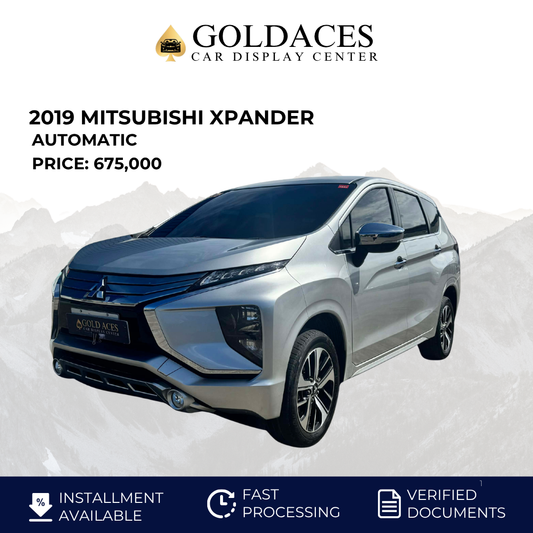 2019 MITSUBISHI XPANDER 1.5L GLS AUTOMATIC TRANSMISSION Gold Aces Car Display Center