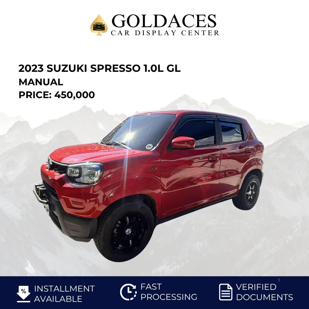 2023 SUZUKI SPRESSO 1.0L GL MANUAL TRANSMISSION Gold Aces Car Display Center