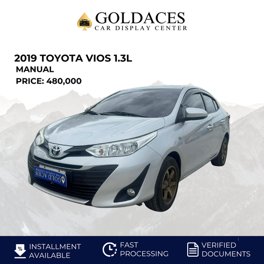 2019 TOYOTA VIOS 1.3L E MANUAL TRANSMISSION TOYOTA