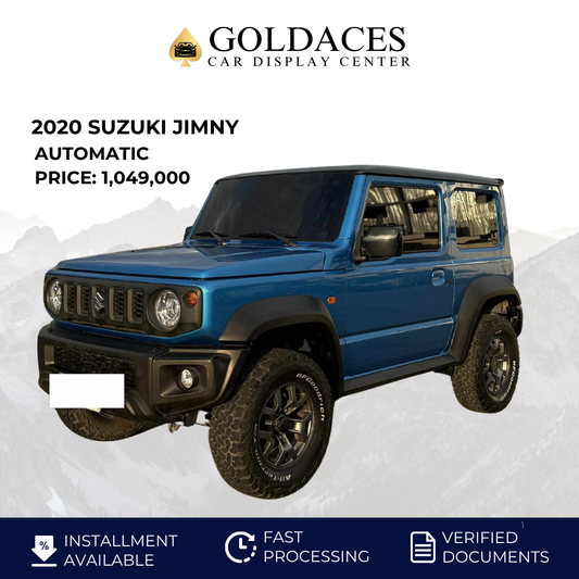 2020 SUZUKI JIMNY 1.5L GL 4X4 AUTOMATIC TRANSMISSION (29T KMS ONLY!)&nbsp; Gold Aces Car Display Center