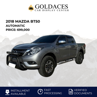 2018 MAZDA BT50 2.2L 4X2 AUTOMATIC TRANSMISSION Gold Aces Car Display Center