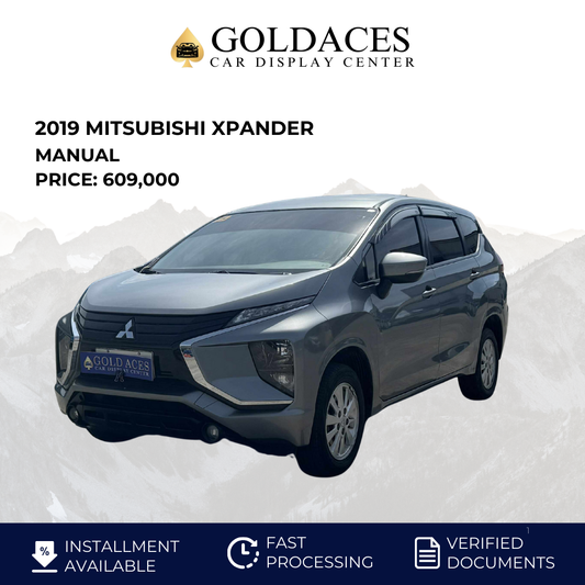 2019 MITSUBISHI XPANDER 1.5L GLX MANUAL TRANSMISSION Gold Aces Car Display Center