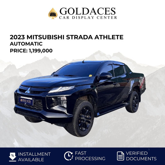 2023 MITSUBISHI STRADA ATHLETE 2.4L 4X2 AUTOMATIC TRANSMISSION