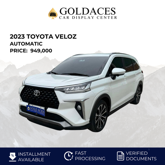 2023 TOYOTA VELOZ 1.5L V AUTOMATIC TRANSMISSION (24T KMS ONLY!) Gold Aces Car Display Center