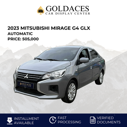 2023 MITSUBISHI MIRAGE G4 GLX 1.2L AUTOMATIC TRANSMISSION (7T KMS ONLY!) Gold Aces Car Display Center