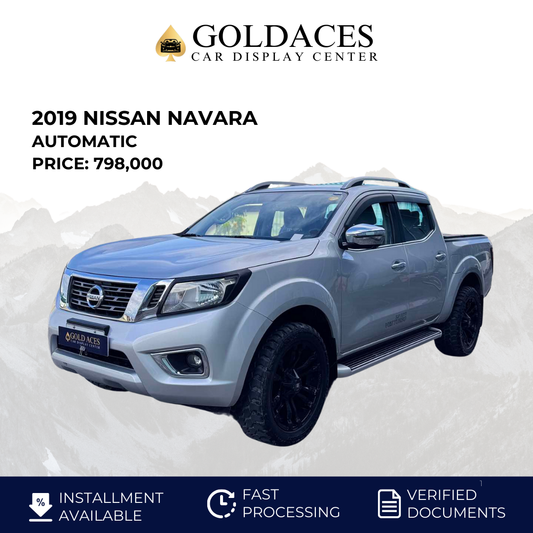 2019 NISSAN NAVARA 2.5L EL 4X2 AUTOMATIC TRANSMISSION Gold Aces Car Display Center